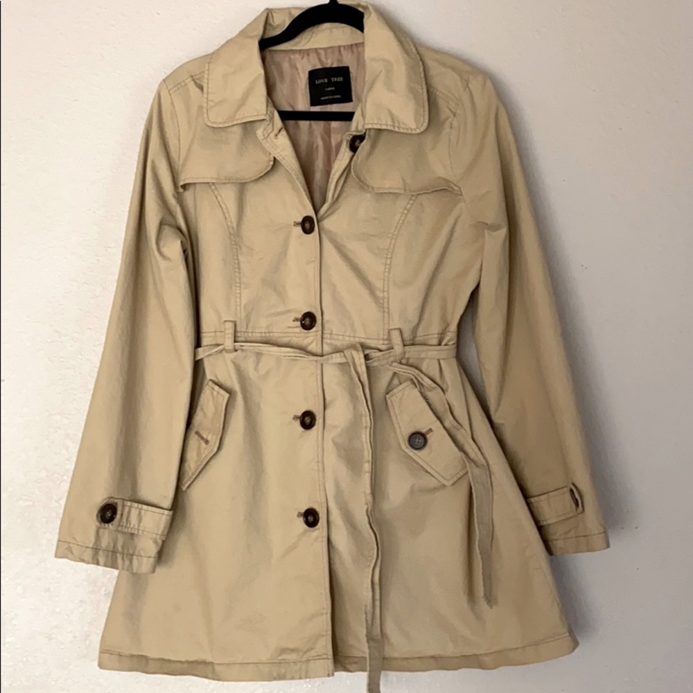 Love tree coat